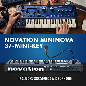 Sonic Brilliance with Novation MiniNova Synthesizer Bundle – 37-Mini-Key Analog Modeling Powerhouse with Effects, Cables, and Headphones - Image 3