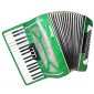 Piano Accordion Temp, 80 Bass 5 Registers, Russian Folk Keyboard Accordian