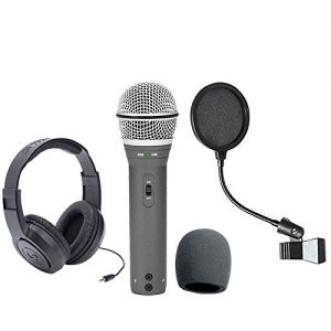 Samson Recording and Podcasting Pack with USB/XLR Dynamic Microphone