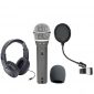 Samson Recording and Podcasting Pack with USB/XLR Dynamic Microphone