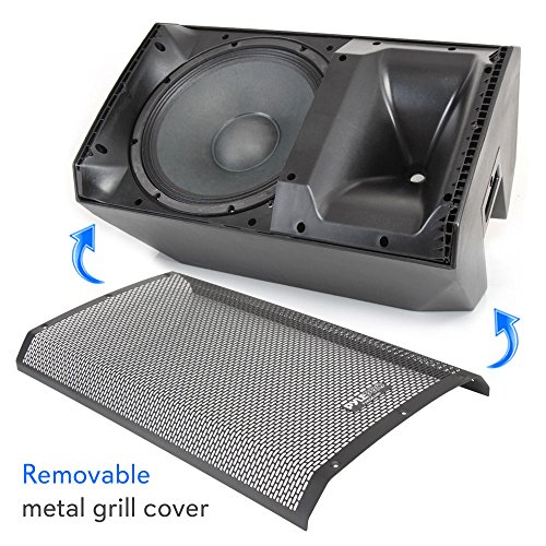 Bluetooth PA Monitor Speaker System - 1400 Watt Max 2 Way Indoor Outdoor