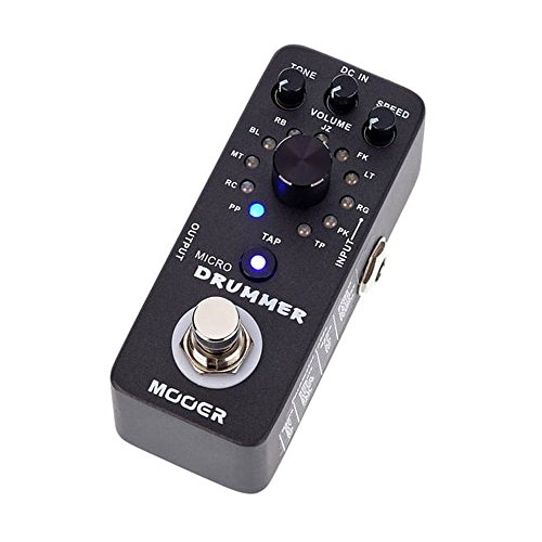 Mooer Audio Micro Drummer Digital Drum Machine Pedal