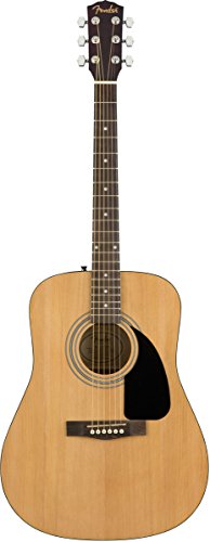 Fender Dreadnought Acoustic Guitar - Natural Bundle