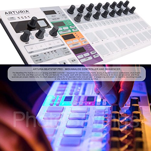 Arturia BeatStep Pro MIDI/Analog Controller & Sequencer and Basic Bundle