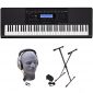 Casio 76-Key Premium Portable Keyboard Package with Headphones