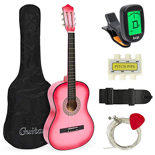 Best Choice Products 38in Beginner Acoustic Guitar Starter Kit