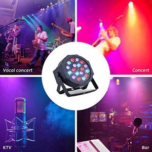 LED Par Light-Nurxiovo 4PCS DMX Stage Lights LED Par Lighting - Image 3