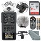 Zoom H6 Portable Recorder with Interchangeable Mic System Bundle