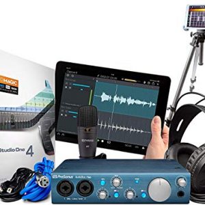 Presonus AudioBox iTwo Studio Audio Interface Full Studio Bundle