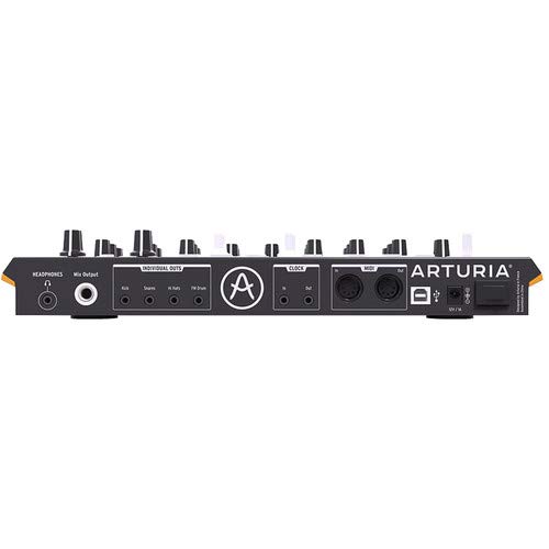 Arturia DrumBrute Impact Drum Machines with Microfiber
