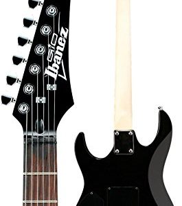 Ibanez 6 String Solid-Body Electric Guitar, Right, Transparent Green Burst - Image 4