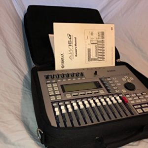Yamaha AW16G professional audio workstation with CD-RW drive, 16-track recording, and intuitive controls. 