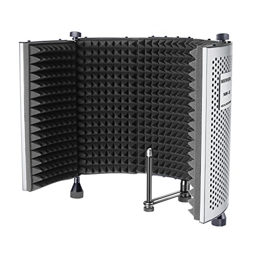 Neewer Foldable Adjustable Portable Sound Absorbing Vocal Recording Panel