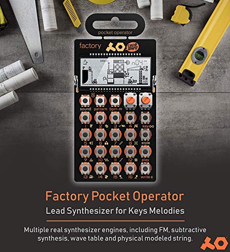 Teenage Engineering PO-16 Pocket Operator Factory Lead and Chord Synthesizer