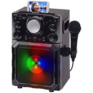 Karaoke USA Portable MP3 Karaoke Player with Bluetooth - Image 3