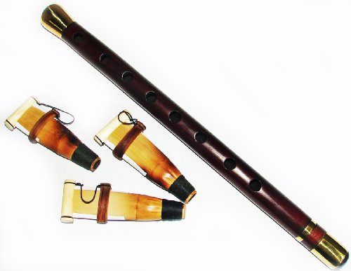 Golden Duduk Armenian Professional Instrument with 3 Reeds and Playing Instructions Included