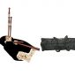 Roosebeck Bagpipes Package Includes: Roosebeck Medieval Smallpipes Bagpipes