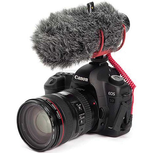 Rode VideoMic GO On-Camera Shotgun Microphone and DeadCat