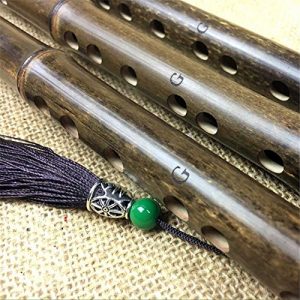Traditional Handmade Purple Bamboo Dizi Flute-,Musical Woodwind - Image 4