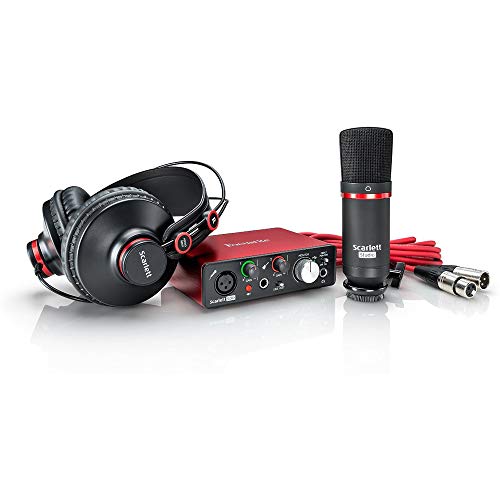 Focusrite Scarlett 2i2 Studio USB Audio Interface & Recording Bundle