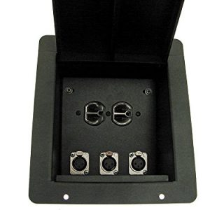 ProCraft Pro Audio Recessed Stage Floor Box