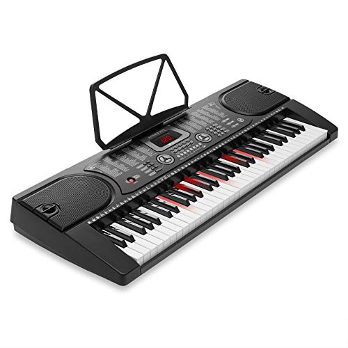 Unleash Musical Mastery with Hamzer 61-Key Electronic Keyboard - Portable Digital Piano for Learning and Entertainment! ??