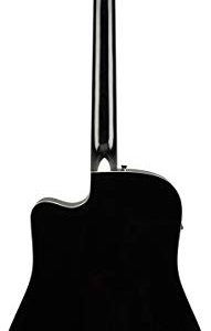 Fender Dreadnought Cutaway Acoustic-Electric Guitar - Image 3