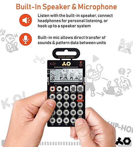 Teenage Engineering Pocket Operator KO Sampler/Sequencer Bundle