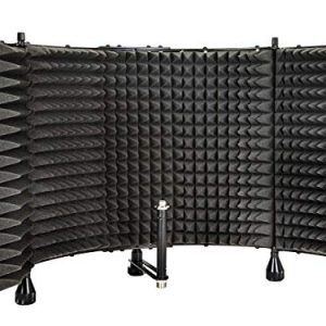 Monoprice Microphone Isolation Shield - Black