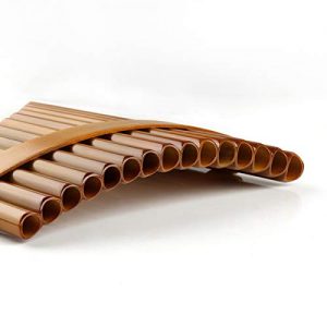 15 Pipes Brown Pan Flute G Key Chinese Traditional Musical Instrument - Image 4