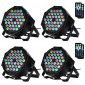 LUNSY 36LED Stage Lights, RGB DJ Par Can Party Lighting