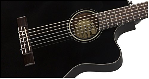 Fender Nylon String Acoustic Guitar - Black