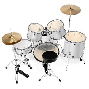 Ashthorpe 5-Piece Full Size Adult Drum Set with Remo Heads & Premium Brass Cymbals - Image 3