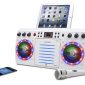 iKaraoke Bluetooth CD&G Karaoke System, White