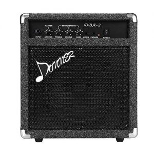 Compact 25W Donner DBA-2 Bass Guitar Amplifier for Practice and Street Performances 🎸 - Image 2