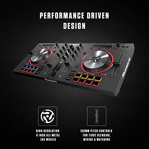 Numark Mixtrack 3 | All-In-One 2-Deck DJ Controller