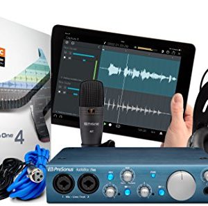 Presonus AudioBox iTwo USB 2.0 Recording Bundle with Interface, Headphones