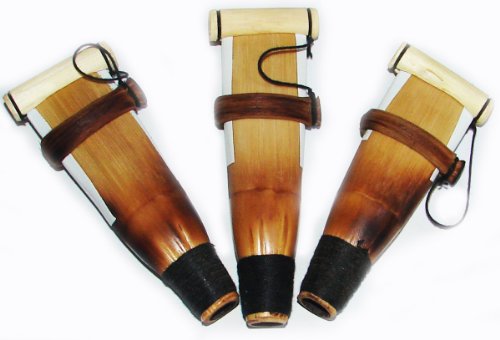 Golden Duduk Armenian Professional Instrument with 3 Reeds and Playing Instructions Included