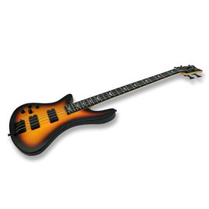 Left-handed 4 String Electric Bass, Bolt-on Maple Neck, Poplar Body - Image 3