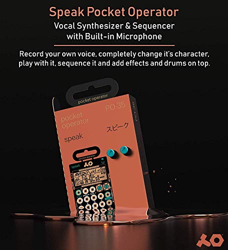Teenage Engineering Pocket Operator Speak Vocal Sampler/Sequencer