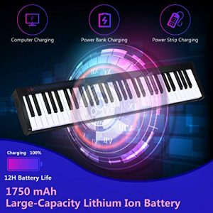 Costzon 61-Key Portable Weighted Key Digital Piano - Image 4