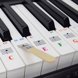 QMG 61 Key Digital Electronic Keyboard Piano with Dust Cover - Image 2