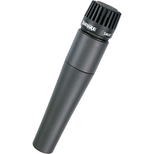Shure SM57-LC Cardioid Dynamic Microphone Bundle: Perfect for Live Sound & Studio Recording