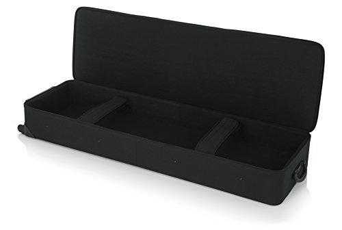 Gator Cases Lightweight Rolling Keyboard Case for 88 Note Keyboards