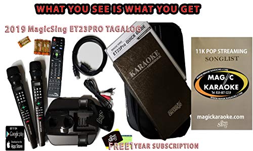 TAGALOG Magic Sing Karaoke Mic 2019 TAGALOG 16K and MORE