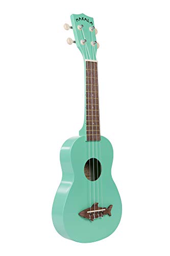Makala Surf Green Shark Soprano Ukulele by Kala