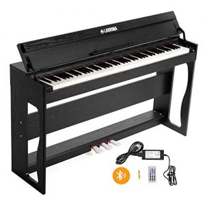 LAGRIMA 88 Key Weighted Digital Piano w/Bluetooth&MP3 Function