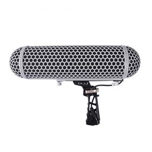 Micolive Microphone Windshield Blimp Windscreen Style Protect Cage