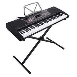 LAGRIMA 61 Key Portable Electric Piano Keyboard