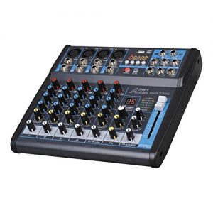 Audio Mixer Sound Board (6-Channel Bluetooth)